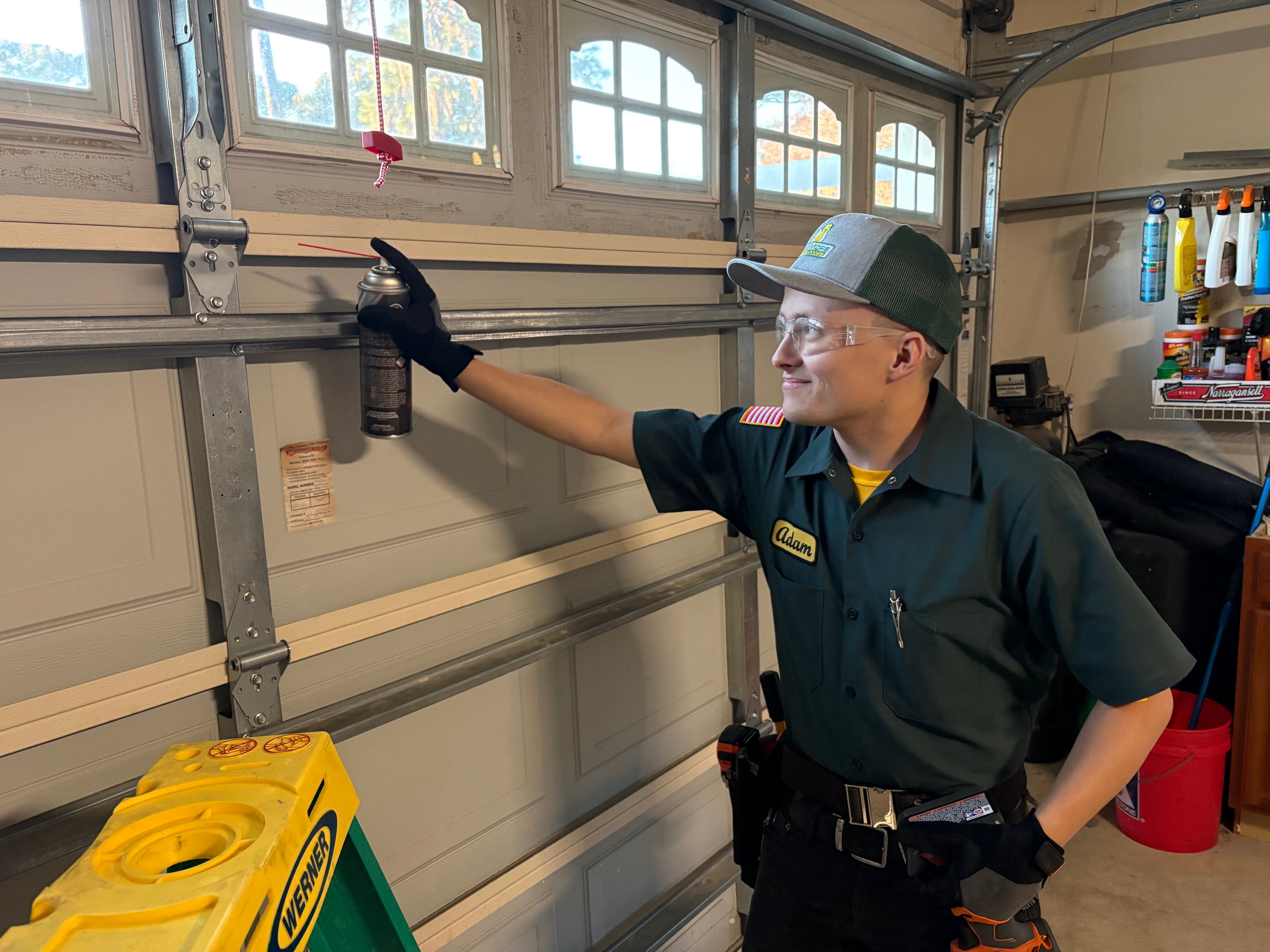 Garage roller & cable replacement